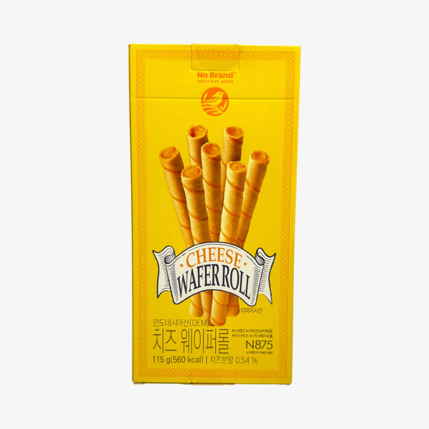 korean cheese wafer snack crunchy roll