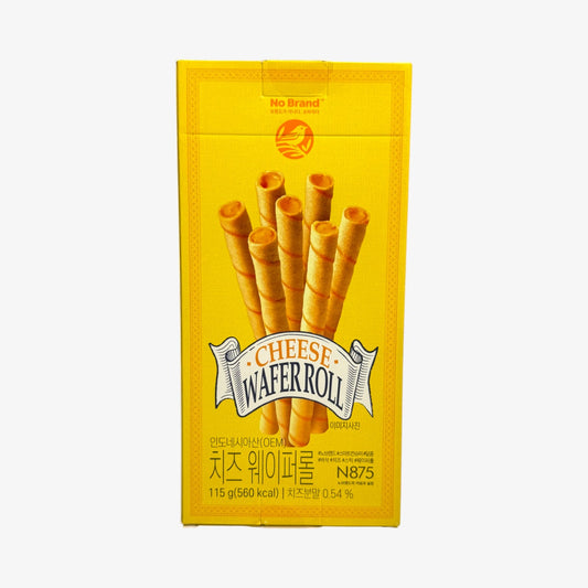 korean cheese wafer snack crunchy roll