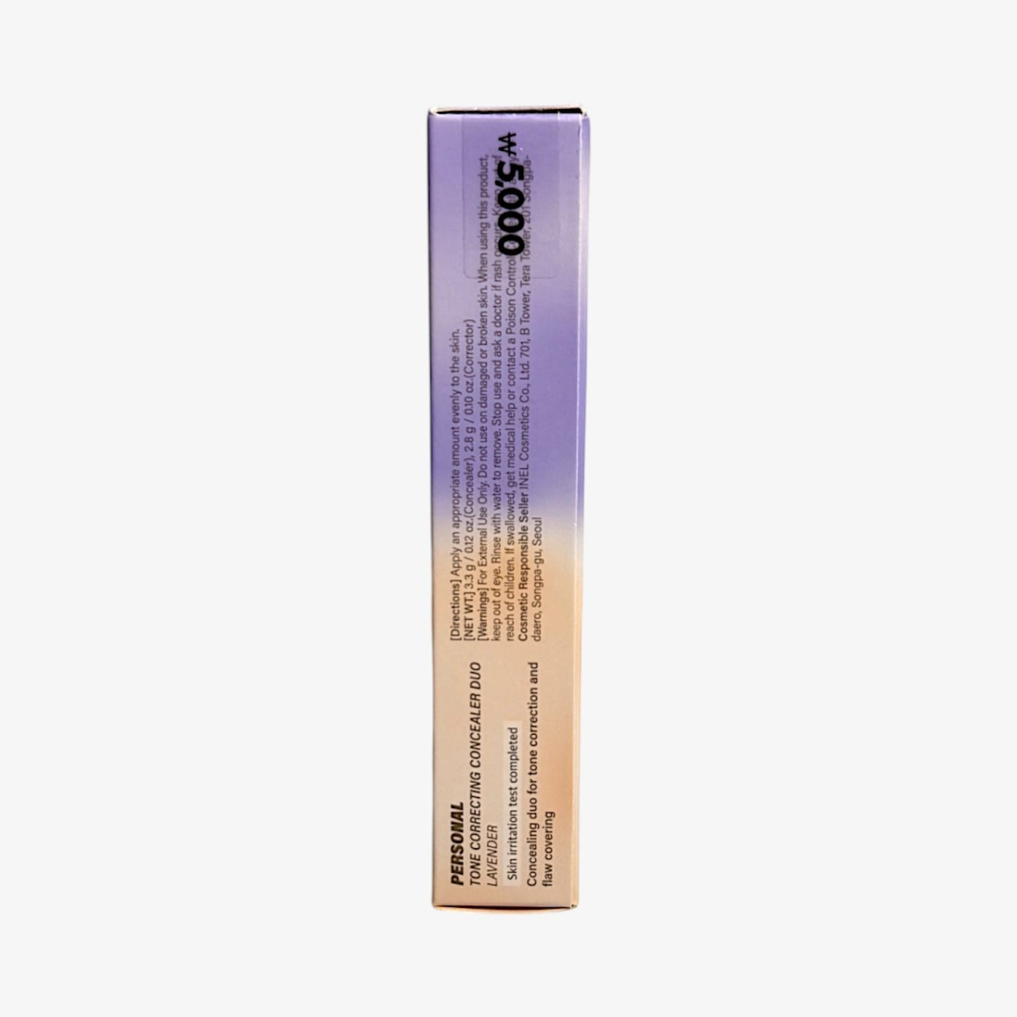 Color correcting concealer for natural glow