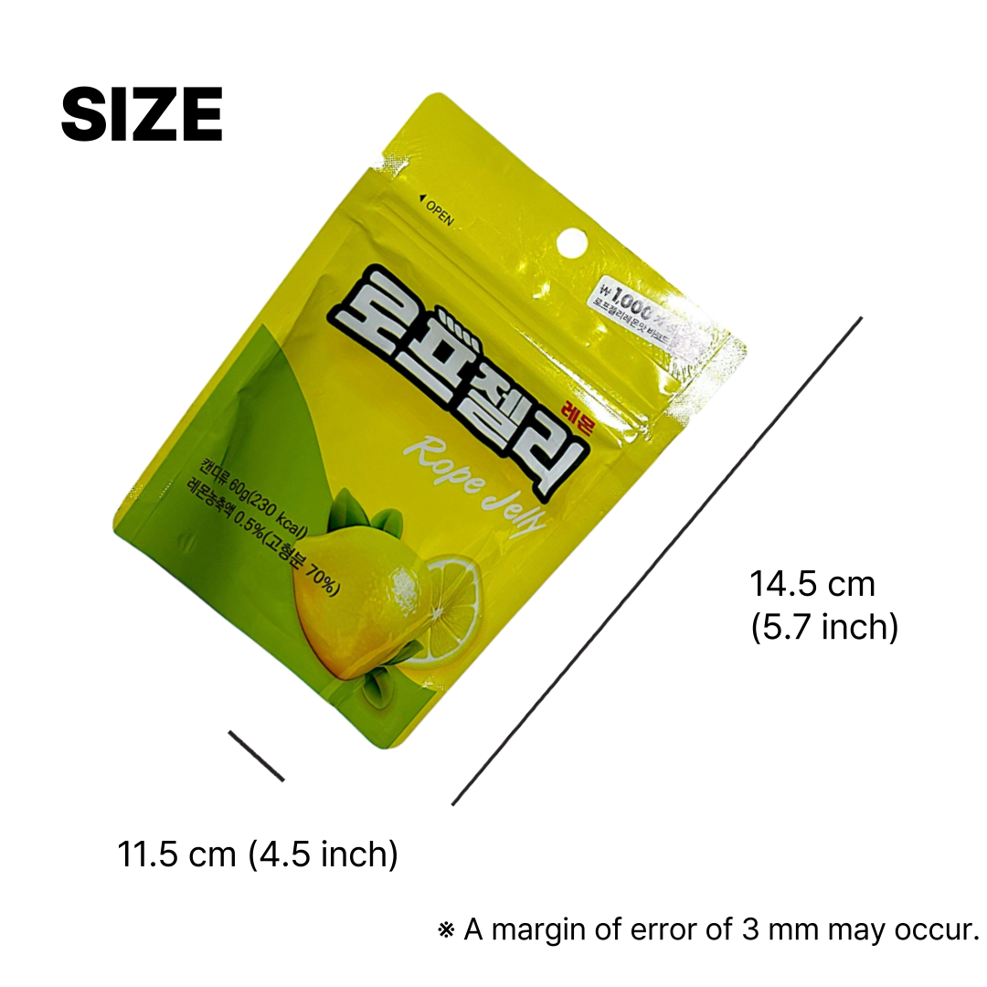 lemon candy stick from Daiso Korea