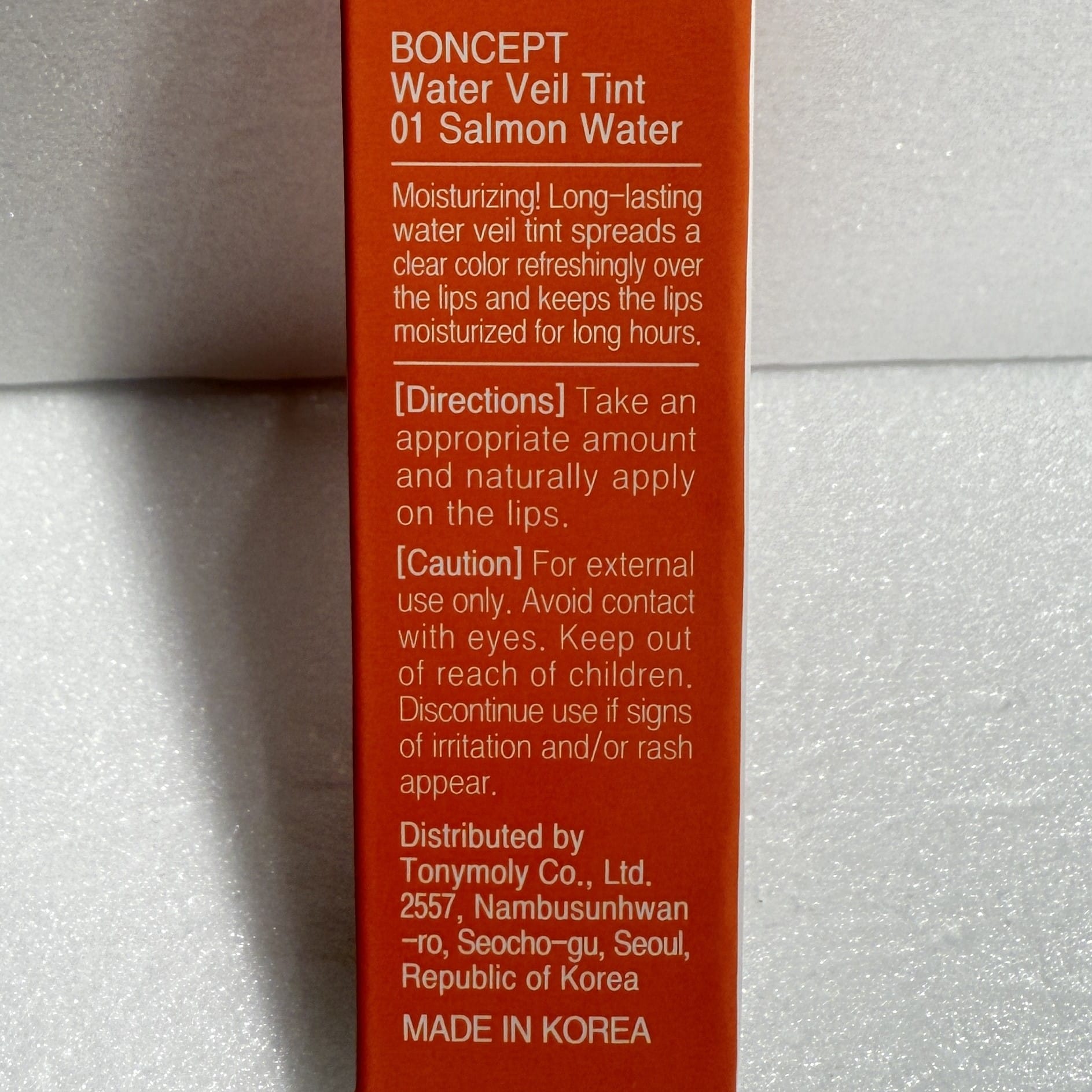 lip tint long lasting water-based formula