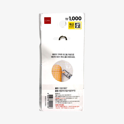 lucky acrylic keychain with good luck keyring