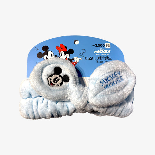 mickey mouse headband for skincare routine – cute ribbon design