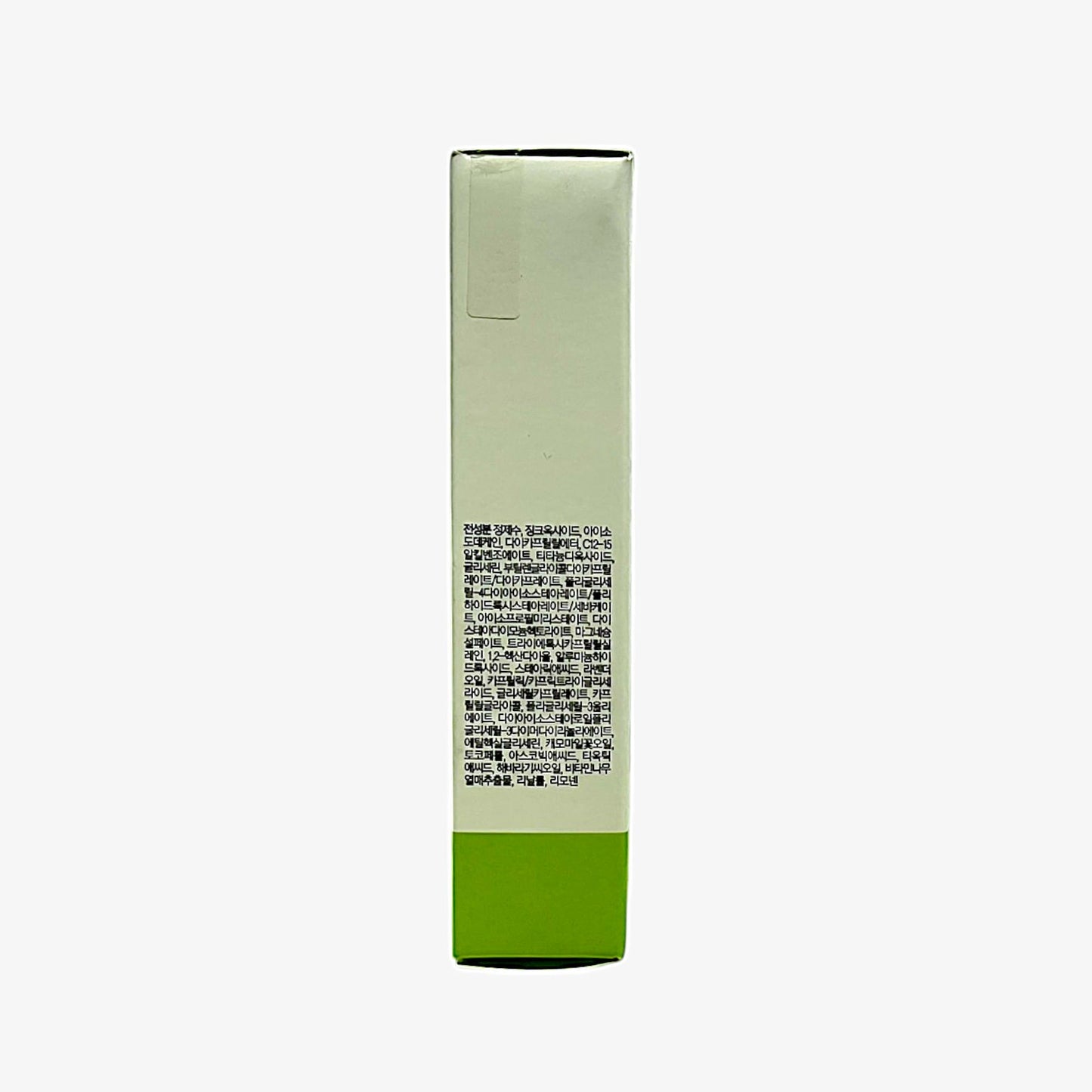 korean mineral sunscreen with panthenol and cica