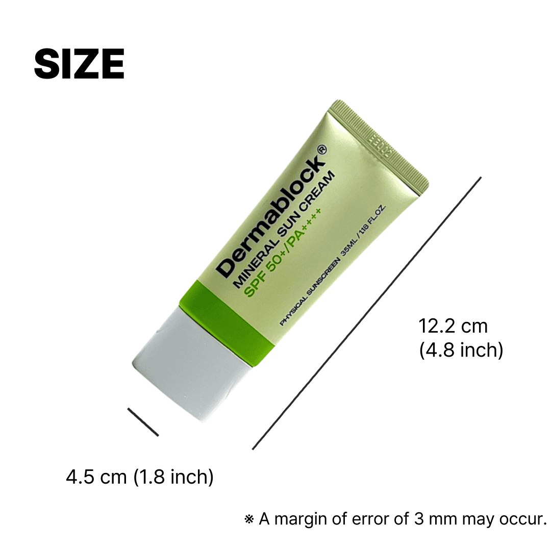 mineral spf 50 cream with calming ingredient
