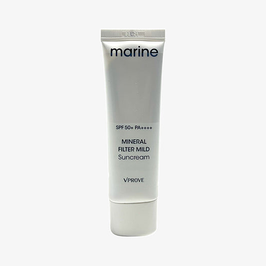 mild mineral sunscreen SPF50 PA++++ for face – Marine Mineral Filter Mild Suncream
