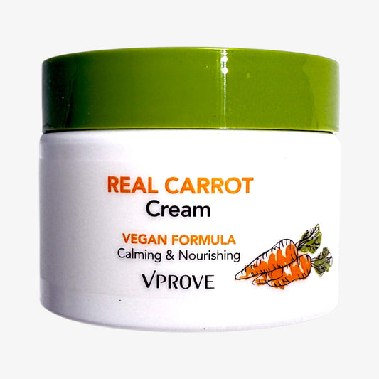 best korean moisturizer for dry sensitive skin VPROVE Real Carrot Cream