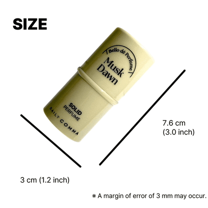 perfume testers daily comma musk fragrance
