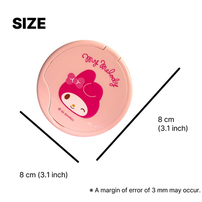 My Melody Hairbrush & Mirror Set – My Melody Mirror | My Melody Face Mirror Set for Sanrio Fans