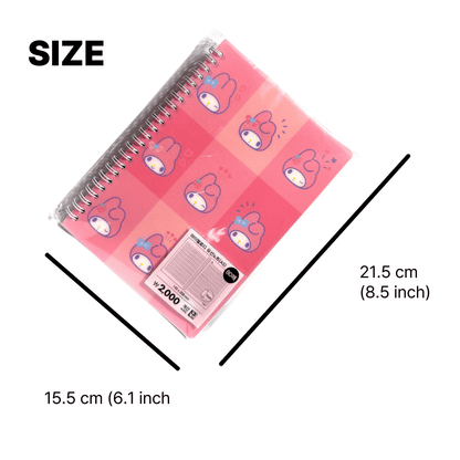 korean stationery gift idea with My Melody cover