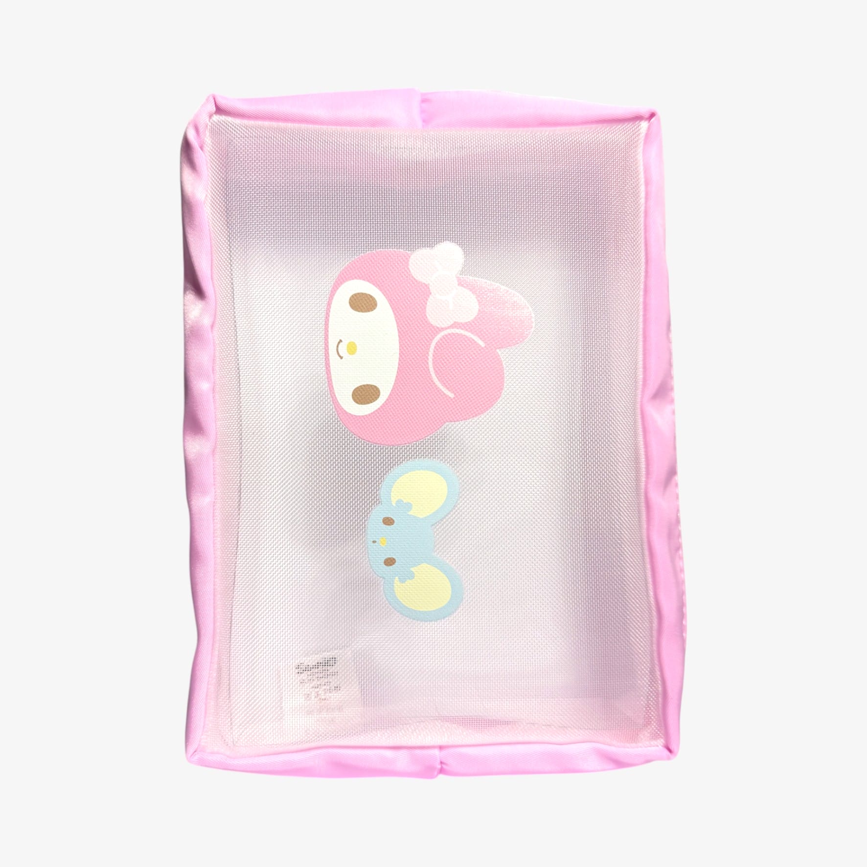 sanrio zipper pouch My Melody Square Mesh Pouch
