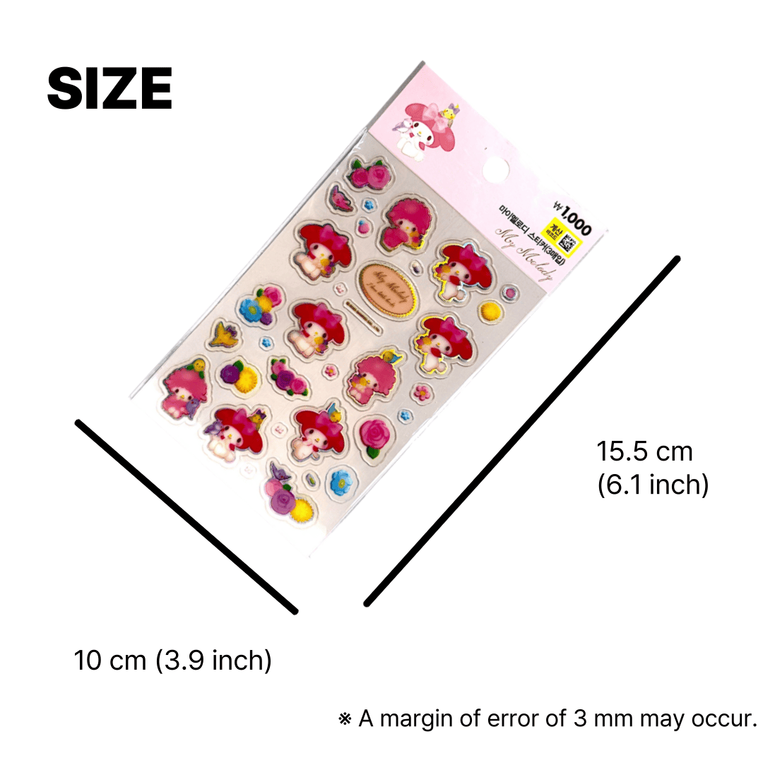 sanrio stickers for journaling and planners