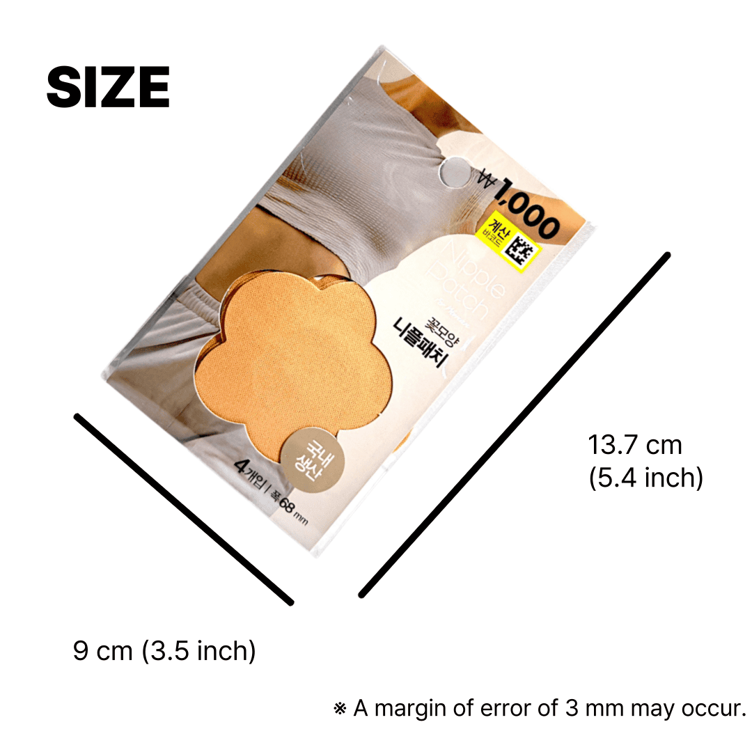 lightweight flower nipple cover for daily use