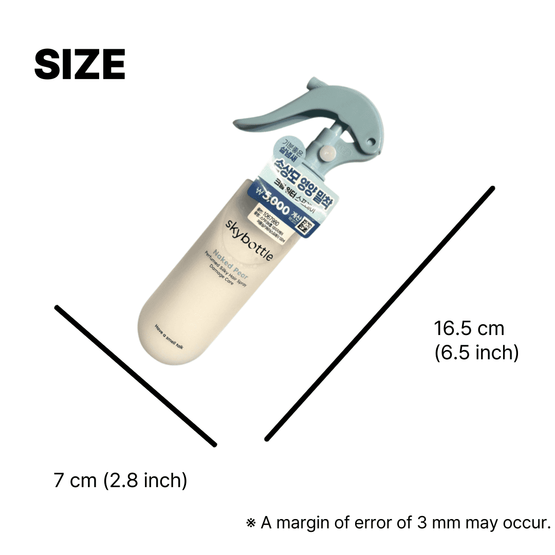 hydrating hair spray for dry ends and glossy finish