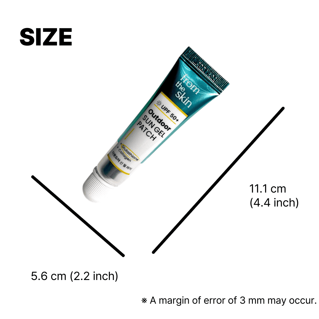 moisturizing facial sun cream in patch format