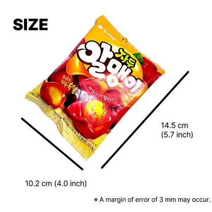 fruit jelly snack made with real plum juice