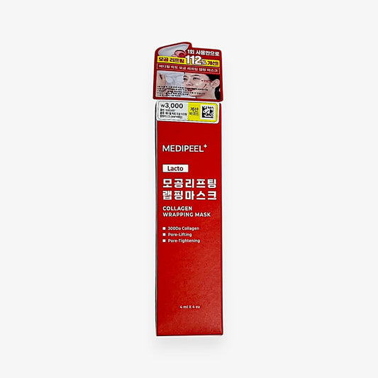 best collagen mask for pores MEDIPEEL Lacto Pore Lifting Wrapping Mask