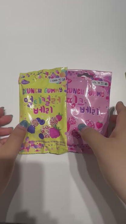 berry crunch snack from Korea – fun and delicious
