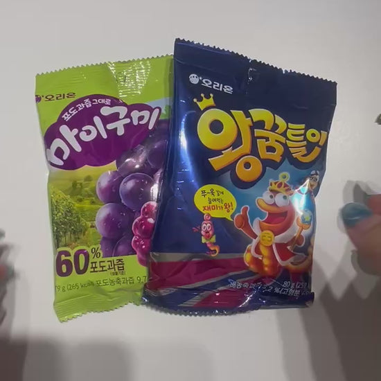 sweet korean snacks chewy candy