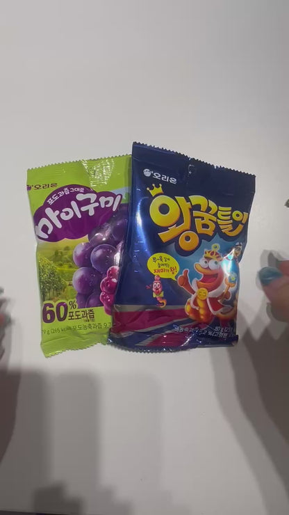 sweet korean snacks chewy candy