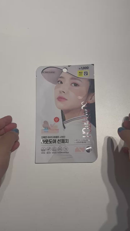 hydrogel jelly mask texture close-up