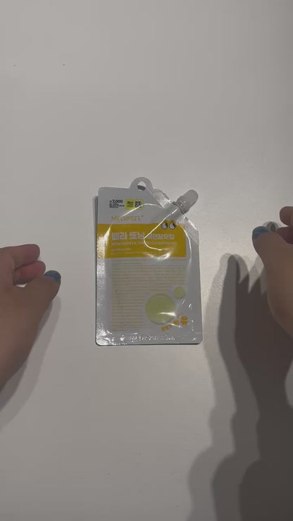 Oil cleansing your face with vitamin-rich formula