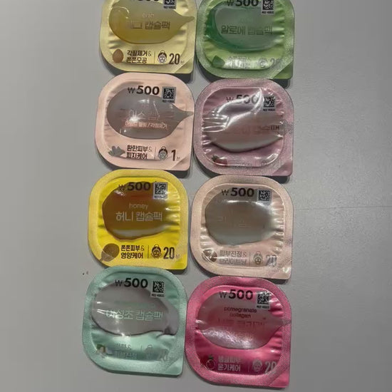 moisturizing honey mask for dry skin capsule pack