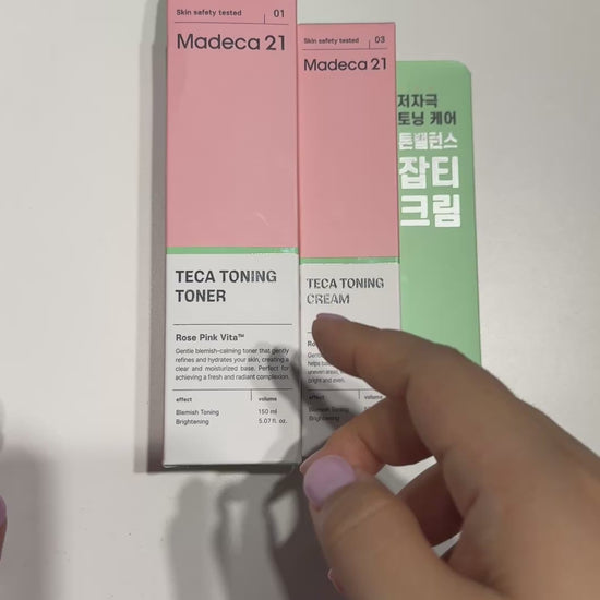 centella asiatica toner for sensitive skin Madeca21 TECA Toning Toner