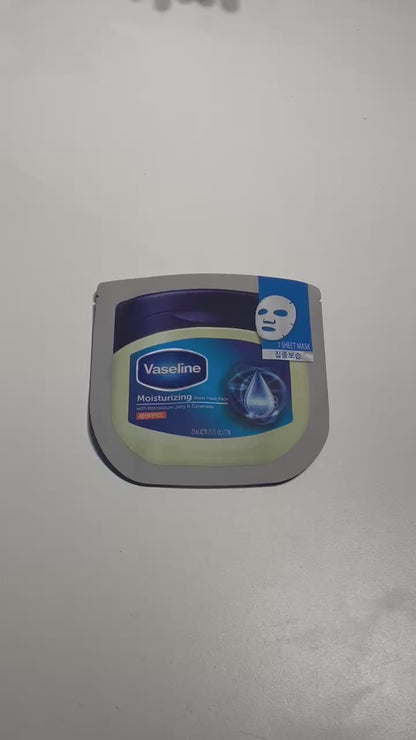 moisturizing face mask with vaseline