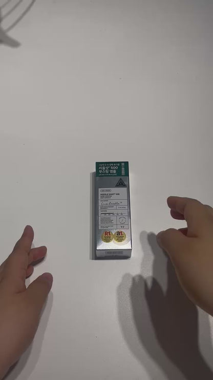 cica-based korean ampoule serum