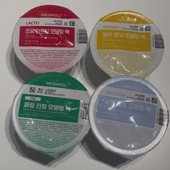 modeling mask with peptides for radiant skin