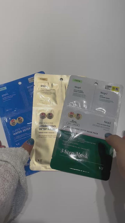 super hyalon mask with 3-step skincare