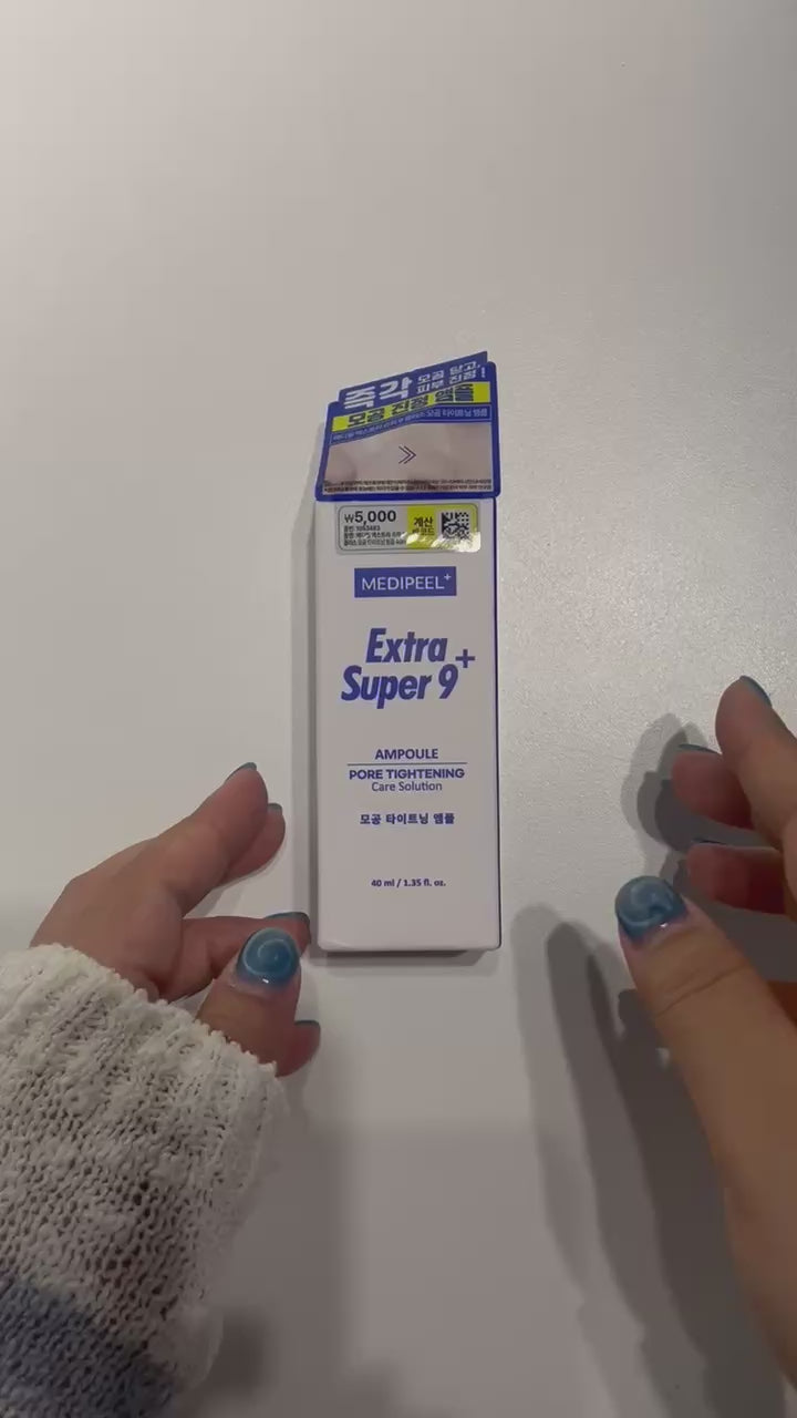 korean ampoule for pores and sebum control
