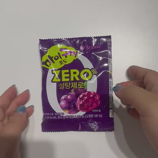 grape jelly candy from Korea no sugar added