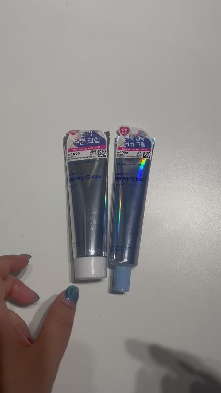 low pH face cream with dewy finish