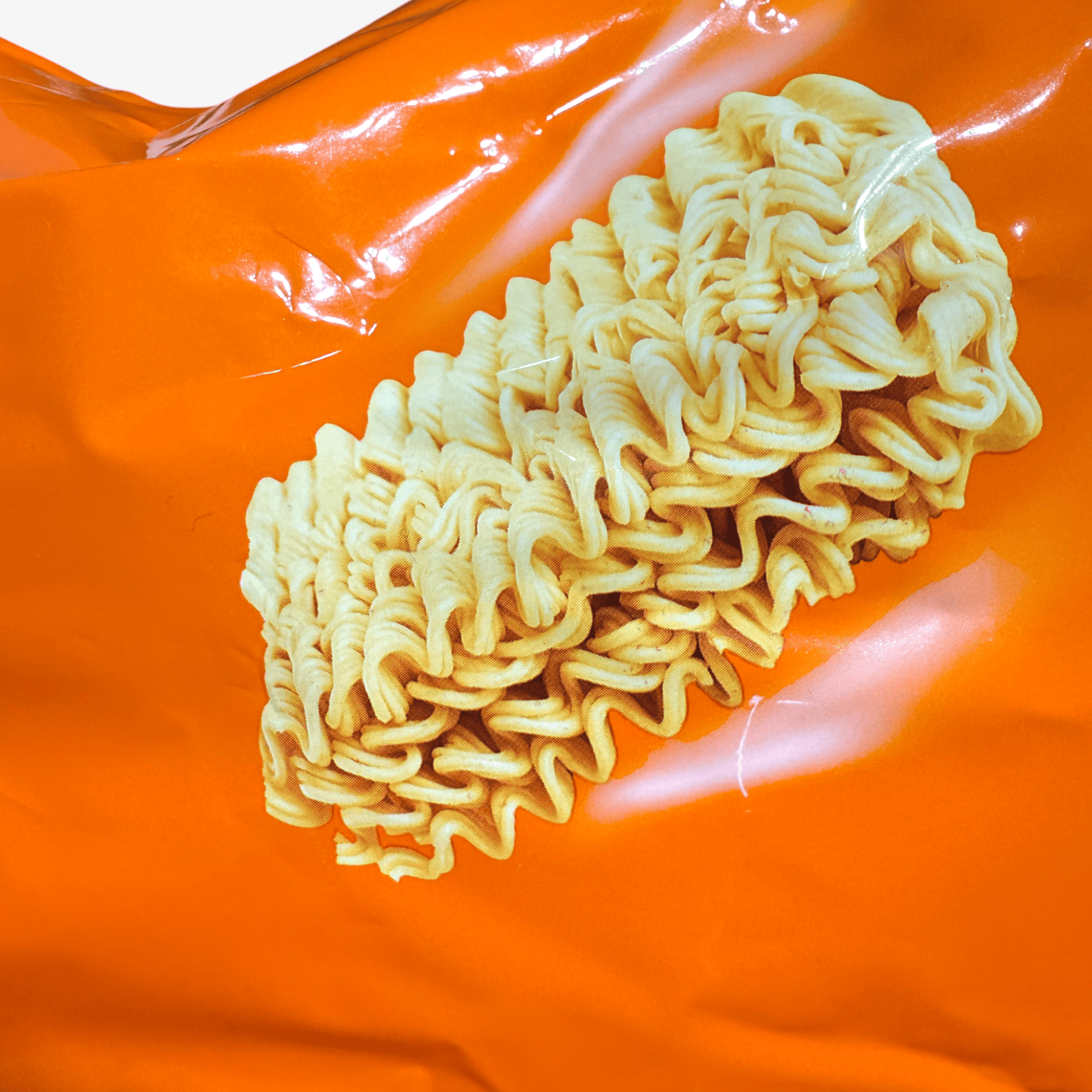 ramen bar snack crunchy chicken flavored Korean ramen snack