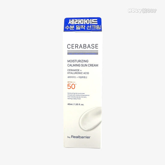 ceramide moisturizing sunscreen for sensitive skin Real Barrier Cerabase Sunscreen
