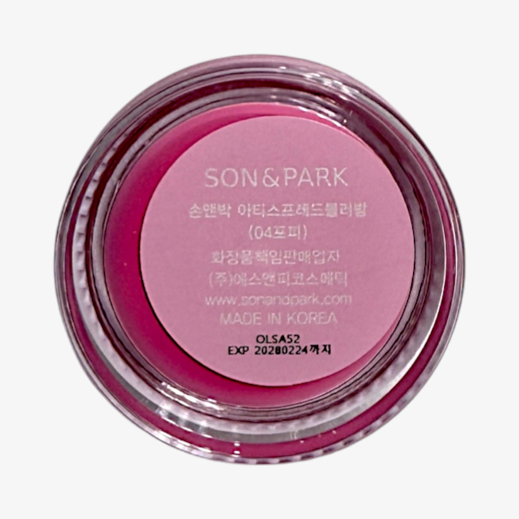 korean cream blush with rich blush color tone