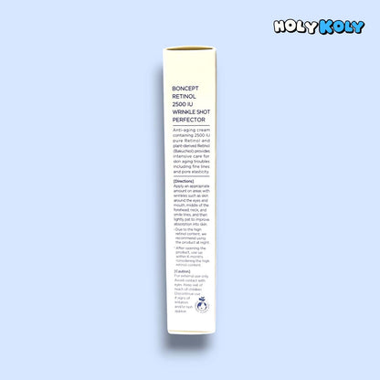 Boncept Retinol 2500 IU Wrinkle Shot Perfector – retinol cream for face | best retinol products for face | gentle & beginner-friendly