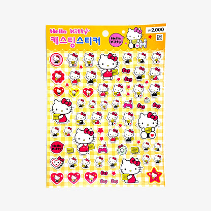 Sanrio 3D stickers Hello Kitty Casting Sticker