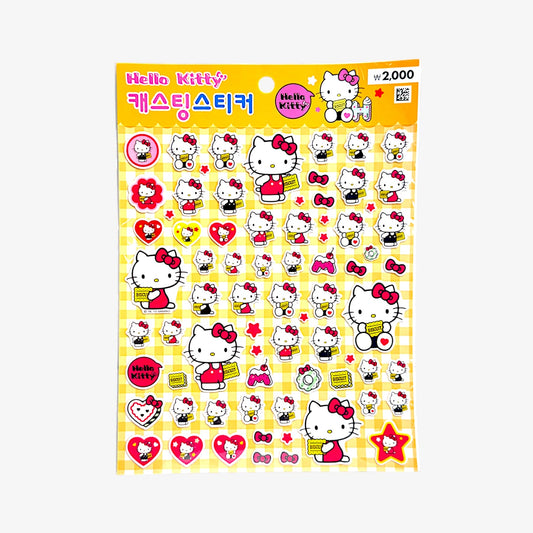 Sanrio 3D stickers Hello Kitty Casting Sticker