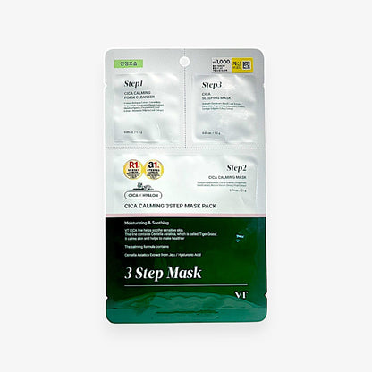 cica daily soothing mask – VT Cica Calming 3-Step Mask Pack