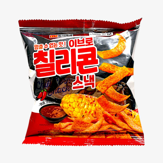 180 snacks korean sweet and spicy puffs - Donga Ebro Chili Corn Snack