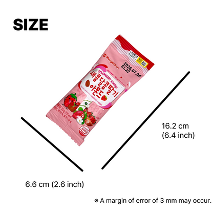 sweet strawberry almond treat from korea