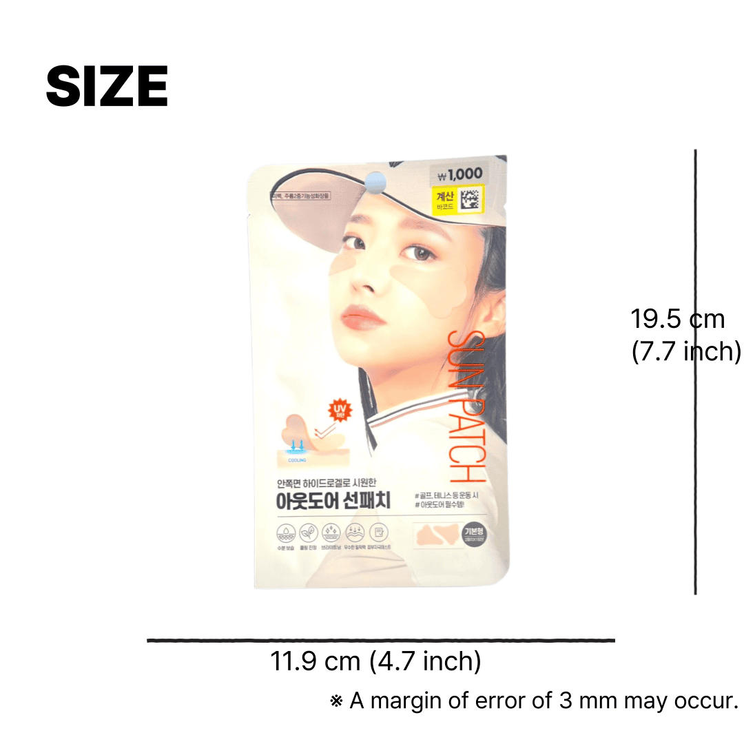 hydrogel face mask for led use on cheeks