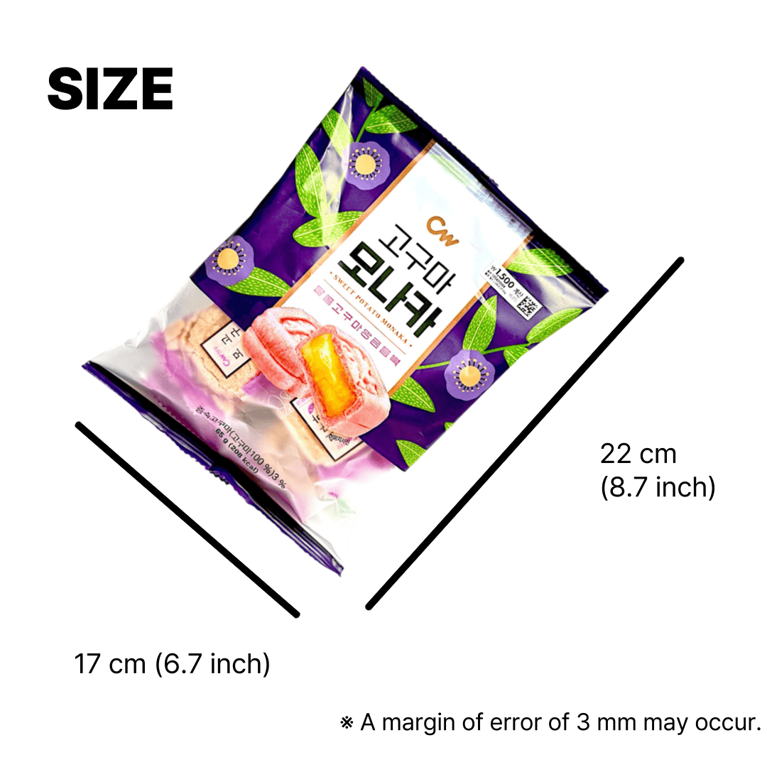 baked korean snack with sweet potato filling