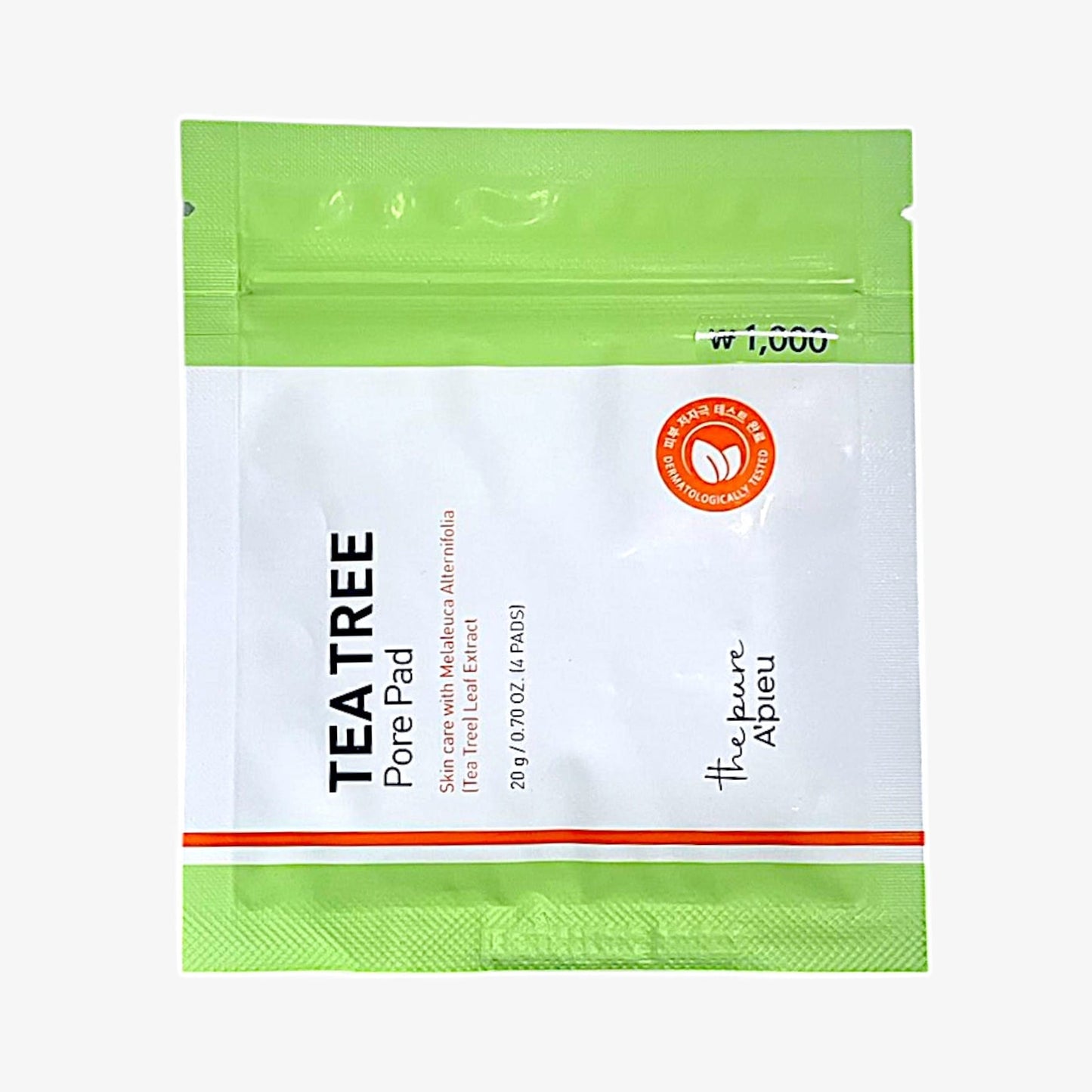 best tea tree pads for pores and acne – A'pieu The Pure Tea Tree Pore Pads