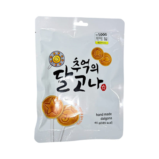 korean snacks only in korea – Memory of Dalgona 45g