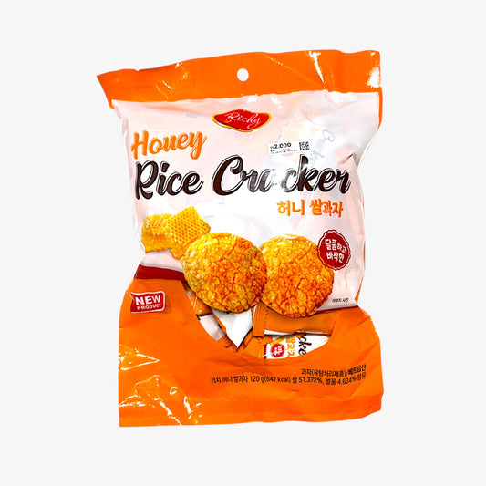 korean snacks rice – Rich Honey Crispy Rice Snack