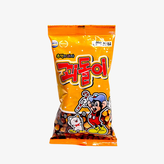 korean traditional sweet snacks – Kkoedori Peanut Corn Puff